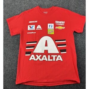 Hendrick Motorsports Axalta NASCAR Racing T-Shirt Small Red Chevy Dale Jr Style